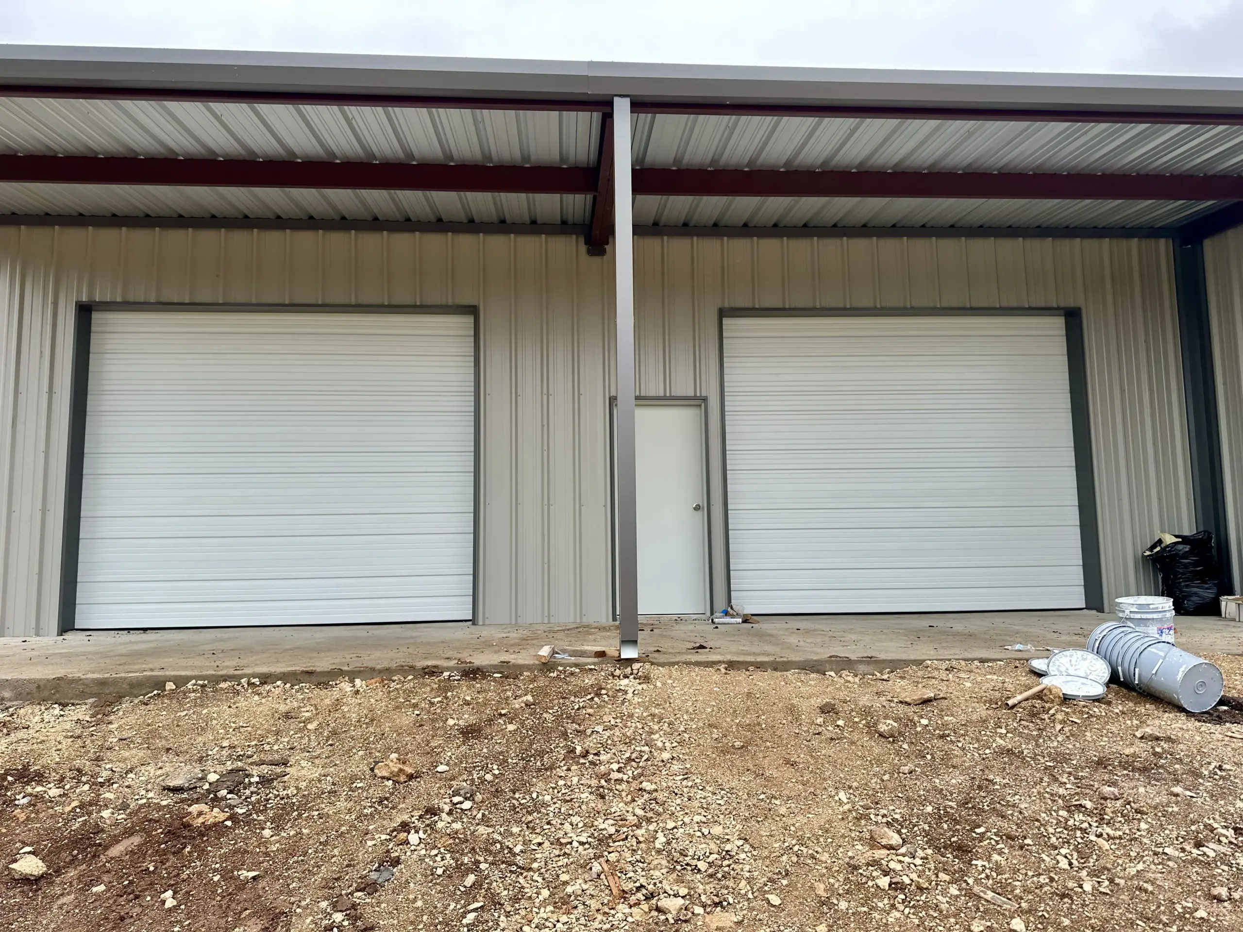 commercial steel doors installed external picture of new commercial steel doors installed