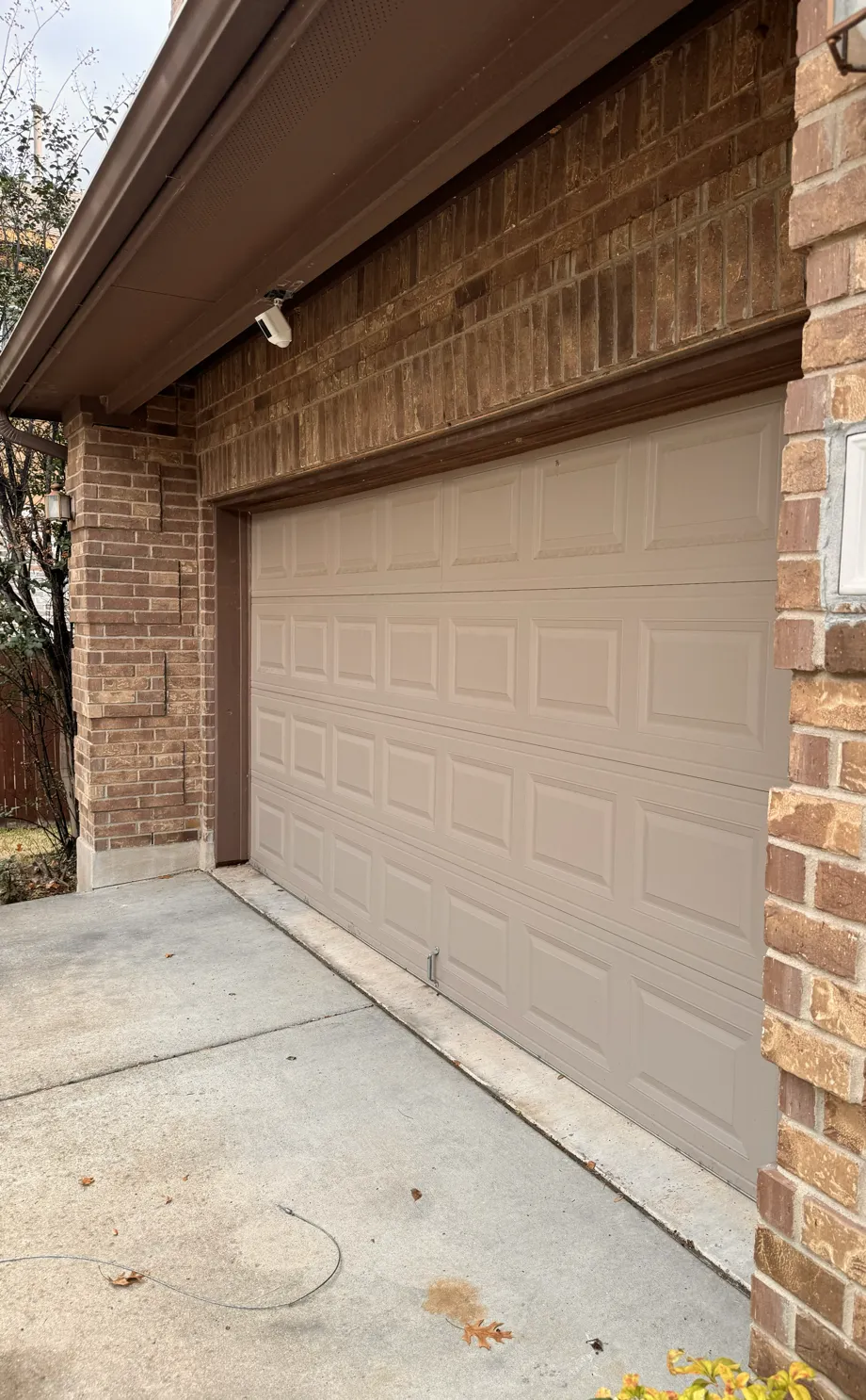 color matched garage door color matched garage door