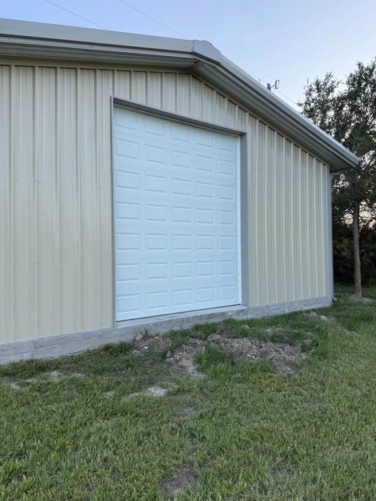 high-lift-door-metal high lift commercial metal overhead door